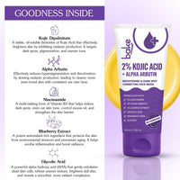 BAKE 3% Niacinamide Face Wash with Rice Water for Acne Marks, Scars &  Spots-100ml - 4