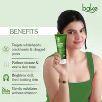 BAKE 5% AHA BHA Face Wash with 1% Mandelic Acid for Exfoliation, Brightening & Oil Control-100ml - 4