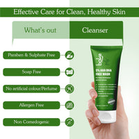 BAKE 5% AHA BHA Face Wash with 1% Mandelic Acid for Exfoliation, Brightening & Oil Control-100ml - 2
