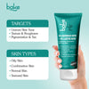 BAKE 5% Glycolic Acid + 2% Lactic Acid Face Wash for Brightening, Exfoliation and Pigmentation Removal-100ml - 5