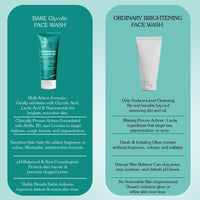 BAKE 5% Glycolic Acid + 2% Lactic Acid Face Wash for Brightening, Exfoliation and Pigmentation Removal-100ml - 8