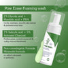 BAKE Pore Erase+Foaming Face Wash for Pore Cleansing, Blackhead Removal & Oil Control with Charcoal -100ml - 2