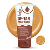 BAKE De-Tan Face Wash with Kojic Acid & Glycolic Acid for Tanned, Uneven Skin Tone, Glow & Spot Reduction -100ml - 1