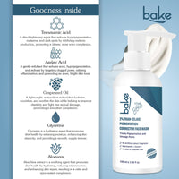 BAKE 2% Tran-Zelaic Pigmentation Corrector Milky Face Wash For Dark Spots,Pigmentation and unclogged pores-100ml - 5