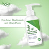 BAKE 3% Benzoyl Peroxide + Peptide Milky Face Wash For Reduces Acne, Open Pores, Improves Skin Texture & Blackheads -100ml - 8