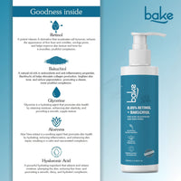 BAKE 0.05% Retinol Face Wash for Acne ,Blackheads & Open Pores for Men & Women-100ml - 4