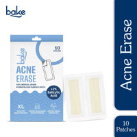 BAKE 2% Salicylic Acid Hydrocolloid Surface XL Acne Patches for Active Blemishes, Blackheads & Whiteheads, Pore Care - 2