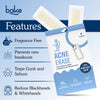 BAKE 2% Salicylic Acid Hydrocolloid Surface XL Acne Patches for Active Blemishes, Blackheads & Whiteheads, Pore Care - 16