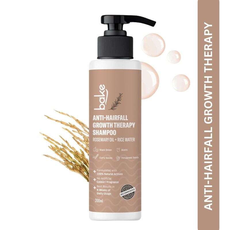 BAKE Rosemary Shampoo with Black Onion & Methi Dana – Nourishing & Conditioning Formula for Healthy-Looking Hair-200ml - 1