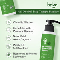 BAKE 2% Salicylic Acid Anti-Dandruff Shampoo with Aloe Vera & Fenugreek – Scalp Cleansing Formula-200ml - 3