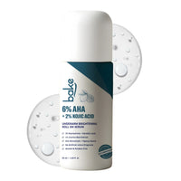 BAKE 6% AHA Underarm Brightening Roll-On Serum with 2% Kojic Acid & 3% Niacinamide – For Underarm Brightening & Exfoliation-50ml - 1