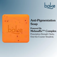 BAKE 2% Kojic Acid Scrub Soap for Pigmentation, Dark Spots & Tan Removal with Alpha Arbutin & MelasaRx-Pack of 1 100g - 8