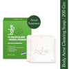 BAKE 2% Salicylic Acid Soap with Niacinamide for Body & Back Acne, Reduces Strawberry Legs & Fades Dark Spots - Pack of 2 100g x 2 - 1