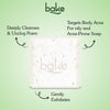 BAKE 2% Salicylic Acid Soap with Niacinamide for Body & Back Acne, Reduces Strawberry Legs & Fades Dark Spots - Pack of 2 100g x 2 - 4