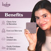 BAKE 10% Niacinamide + 3% Azelaic Acid Scrub Treatment Soap for Body & Back Acne, Strawberry Legs, Bright & Spot-Free Skin - Pack of 2 100g x 2 - 2
