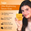 BAKE 10% Vitamin C Ultra-Brightening Serum Soap for Pigmentation, Dark Spots & Tan Removal, Exfoliates Dead Skin Cells Pack of 3 100g x 3 - 2