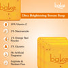BAKE 10% Vitamin C Ultra-Brightening Serum Soap for Pigmentation, Dark Spots & Tan Removal, Exfoliates Dead Skin Cells Pack of 3 100g x 3 - 3