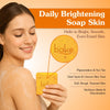 BAKE 10% Vitamin C Ultra-Brightening Serum Soap for Pigmentation, Dark Spots & Tan Removal, Exfoliates Dead Skin Cells Pack of 3 100g x 3 - 4