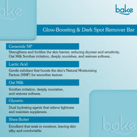 BAKE Ultra Moisturizing Soap Bar with Lactic Acid & Oat Milk for Deep Hydration, Dryness Repair and Skin Barrier -Pack of 2 100g x 2 - 4