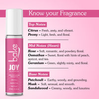 BAKE Joy 100% Concentrated Perfume Oil Roll on Fragrance For Men & Women-Peony (10ml) - 3