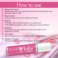 BAKE Joy 100% Concentrated Perfume Oil Roll on Fragrance For Men & Women-Peony (10ml) - 5
