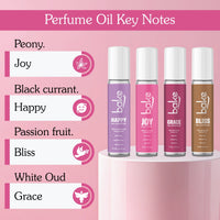 BAKE Joy 100% Concentrated Perfume Oil Roll on Fragrance For Men & Women-Peony (10ml) - 8