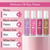 BAKE Joy 100% Concentrated Perfume Oil Roll on Fragrance For Men & Women-Peony (10ml) - 8