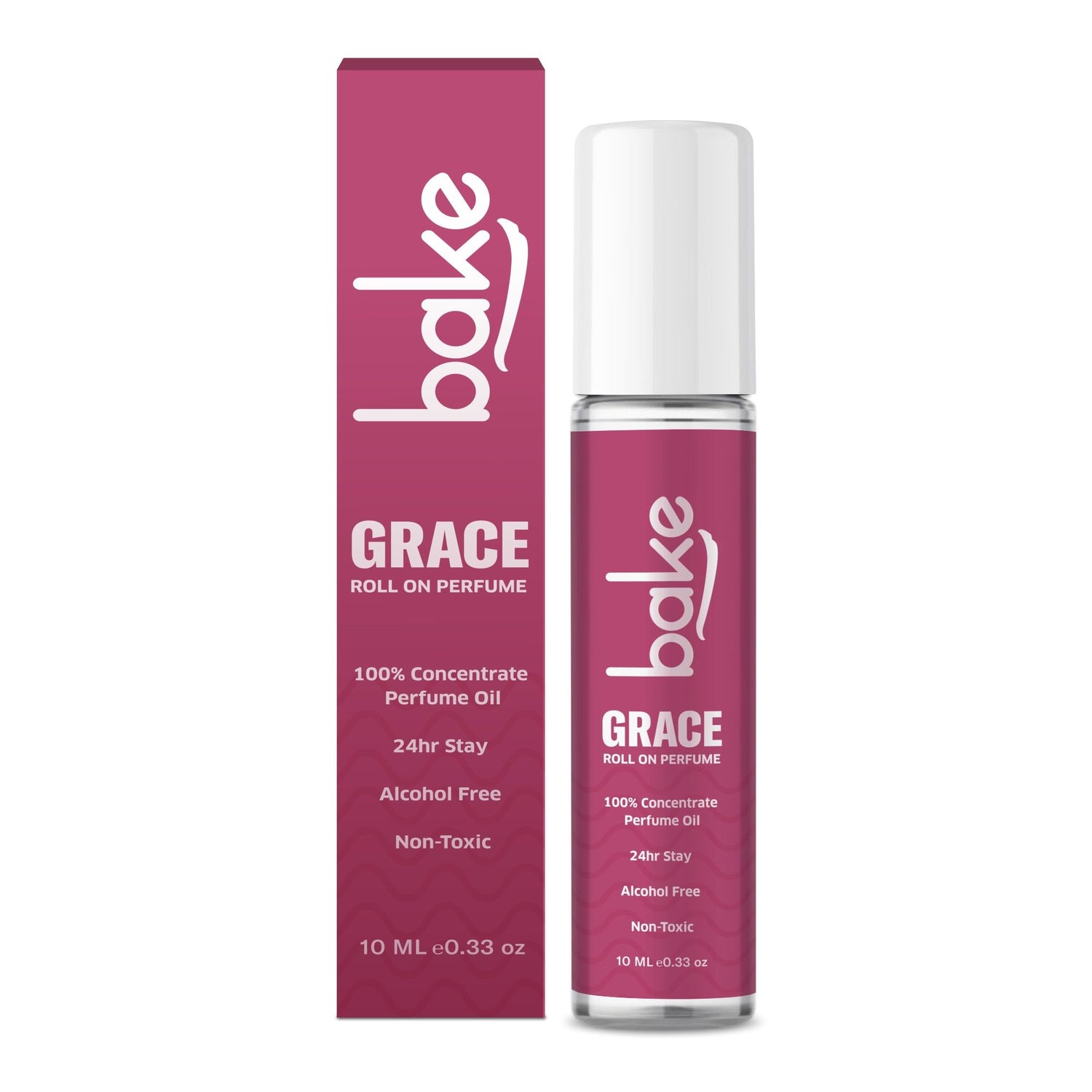 BAKE Grace 100% Concentrated Perfume Oil Roll on Fragrance For Men & Women-White Oud (10ml) - 1