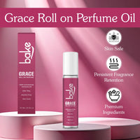 BAKE Grace 100% Concentrated Perfume Oil Roll on Fragrance For Men & Women-White Oud (10ml) - 6