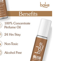 BAKE Bliss 100% Concentrated Perfume Oil Roll on Fragrance For Men & Women-Passion Fruit (10ml) - 2