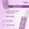 BAKE Happy 100% Concentrated Perfume Oil Roll on Fragrance For Men & Women-Black Currant (10ml) - 2