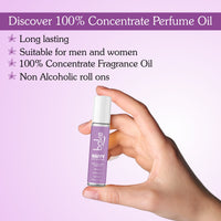 BAKE Happy 100% Concentrated Perfume Oil Roll on Fragrance For Men & Women-Black Currant (10ml) - 4
