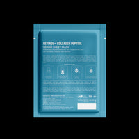 BAKE Retinol + Collagen Peptide Serum Sheet Mask for Skin Rejuvenation, Anti-Aging, Skin Tightening & Wrinkle Reduction - 20ml - 5
