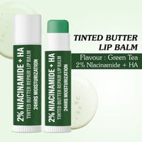 BAKE 2% Niacinamide + Hyaluronic Acid Tinted Butter Brightening Lip Balm – 24H Moisturization for Dark, Pigmented, Dry & Flaky Lips – 5g - 3