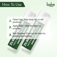 BAKE 2% Niacinamide + Hyaluronic Acid Tinted Butter Brightening Lip Balm – 24H Moisturization for Dark, Pigmented, Dry & Flaky Lips – 5g - 5