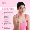 BAKE 2% Alpha Arbutin Tinted Butter Brightening Lip Balm SPF 55 PA++++ with Niacinamide For Dark, Pigmented, Dry & Chapped Lips For UVA/B Rays Sun Protection - 5g - 6