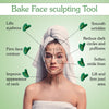 BAKE Jade Gua Sha Tool for Facial Massage, Glowing Skin, Stress Relief, Wrinkle Reduction, Dark Circles & Lifts Eyebrows – 1 Pc 20g - 4