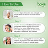 BAKE Jade Gua Sha Tool for Facial Massage, Glowing Skin, Stress Relief, Wrinkle Reduction, Dark Circles & Lifts Eyebrows – 1 Pc 20g - 5