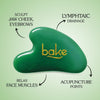BAKE Jade Gua Sha Tool for Facial Massage, Glowing Skin, Stress Relief, Wrinkle Reduction, Dark Circles & Lifts Eyebrows – 1 Pc 20g - 8
