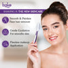 BAKE Reusable Face Razor for Women, Painless Hair Removal for Eyebrows, Upper Lip & Chin with Anti-Slip Grip, Instant Glow- Pack of 3 50g - 2