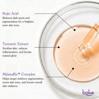 BAKE 2% Kojic Acid + Turmeric Extract Advanced Pigmentation Correcting Toner for Dark Spots, Uneven Skin Tone & Dullness, Brightening & Glow-200ml - 2