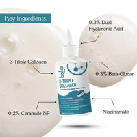 BAKE 3-Triple Collagen Milky Toner with Ceramide for Deep Hydration & Skin Barrier Repair-200ml - 3