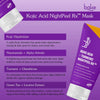 BAKE Night Peel RX Overnight Peel-Off Mask with Kojic Acid and Turmeric for Pigmentation, Tan, Dark Spots - 100ml - 2