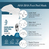 BAKE AHA + BHA Peeling & Exfoliating Foot Mask for Baby Soft Feet, Reduces Dry Skin & Calluses, Hydrates Skin - 1 Pair 40g - 5