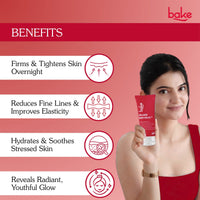BAKE Collagen Night Peel Rx with 2% Soluble Collagen Mask for Firming, Tightening, Elasticity & Hydration - 100 ml - 3