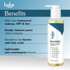 BAKE RxMelt™ Cleansing Oil with 15% Hempseed & 0.5% Bakuchiol for Removing Waterproof Makeup, SPF & Pore Buildup - 100ml - 3