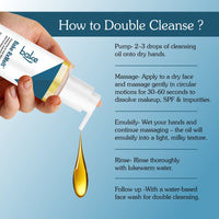 BAKE RxMelt™ Cleansing Oil with 15% Hempseed & 0.5% Bakuchiol for Removing Waterproof Makeup, SPF & Pore Buildup - 100ml - 6