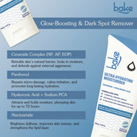 BAKE Ultra Hydrating Face Moisturizer with 3 Essential Ceramides & Hyaluronic Acid for Barrier Repair, Brightening & 72H Hydration - 100g - 3