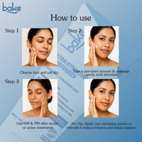 BAKE Ultra Hydrating Face Moisturizer with 3 Essential Ceramides & Hyaluronic Acid for Barrier Repair, Brightening & 72H Hydration - 100g - 8