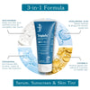 BAKE TripleFx SPF 50 PA++++ 3-in-1 Tinted Sunscreen with 4% Niacinamide, Broad Spectrum UVA/UVB Protection, Skin Tint & Even Skin Tone 50g - 3